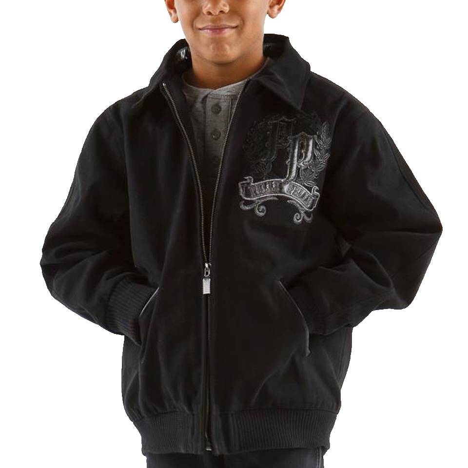 Pelle Pelle Boys Live Like a King Black Jacket