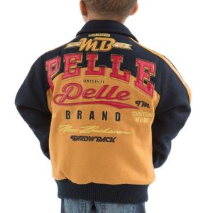 Pelle Pelle Boys MB Throwback Navy Blue Jacket