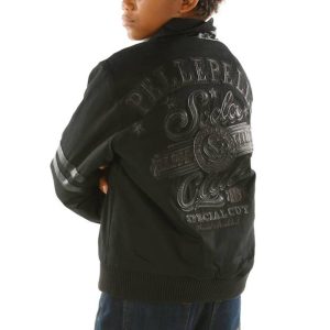 Pelle Pelle Boys Soda Club Elite Series MB Black Wool Jacket