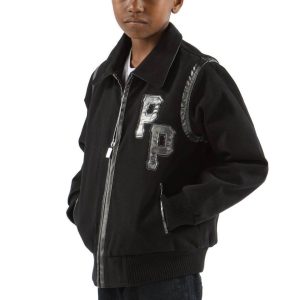 Pelle Pelle Boys Street Kings 1978 Black Jacket