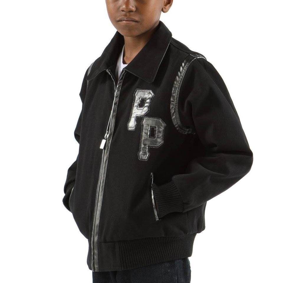 Pelle Pelle Boys Street Kings 1978 Black Jacket