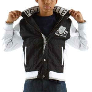 Pelle Pelle Boys Super Sport 1978 Black Jacket