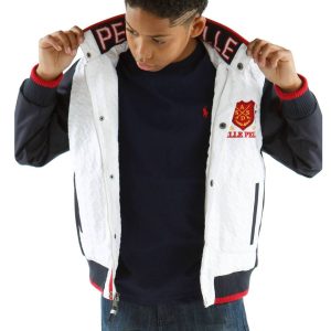 Pelle Pelle Boys Super Sport 1978 White Jacket