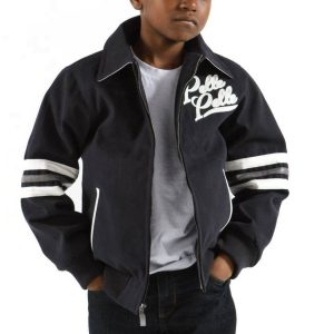 Pelle Pelle Boys The Original MB 78 Navy Blue Wool Jacket