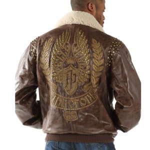 Pelle Pelle Brown Gang of One 1978 Fur Collar Jacket
