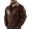 Pelle Pelle Brown Gator Jacket