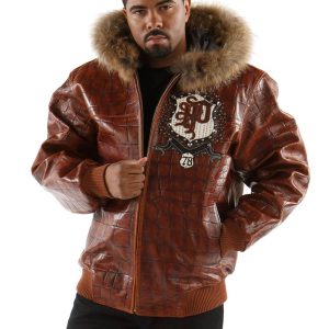Pelle Pelle Brown Last Man Standing MB 1978 Fur Hood Jacket