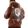 Pelle Pelle Brown Last Man Standing MB 1978 Fur Hooded Jacket