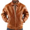 Pelle Pelle Brown Men Leather Jacket