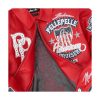 Pelle Pelle Bruiser 1978 Red Plush Jacket