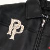 Pelle Pelle Bruiser MB 1978 Black Plush Women Crop Jacket