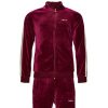 Pelle Pelle Burgundy Warm Up Tracksuit
