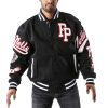 Pelle Pelle Chenille Twill Black 1978 Varsity Jacket