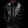 Pelle Pelle Chi Town MB 1978 Black Men Leather Jacket