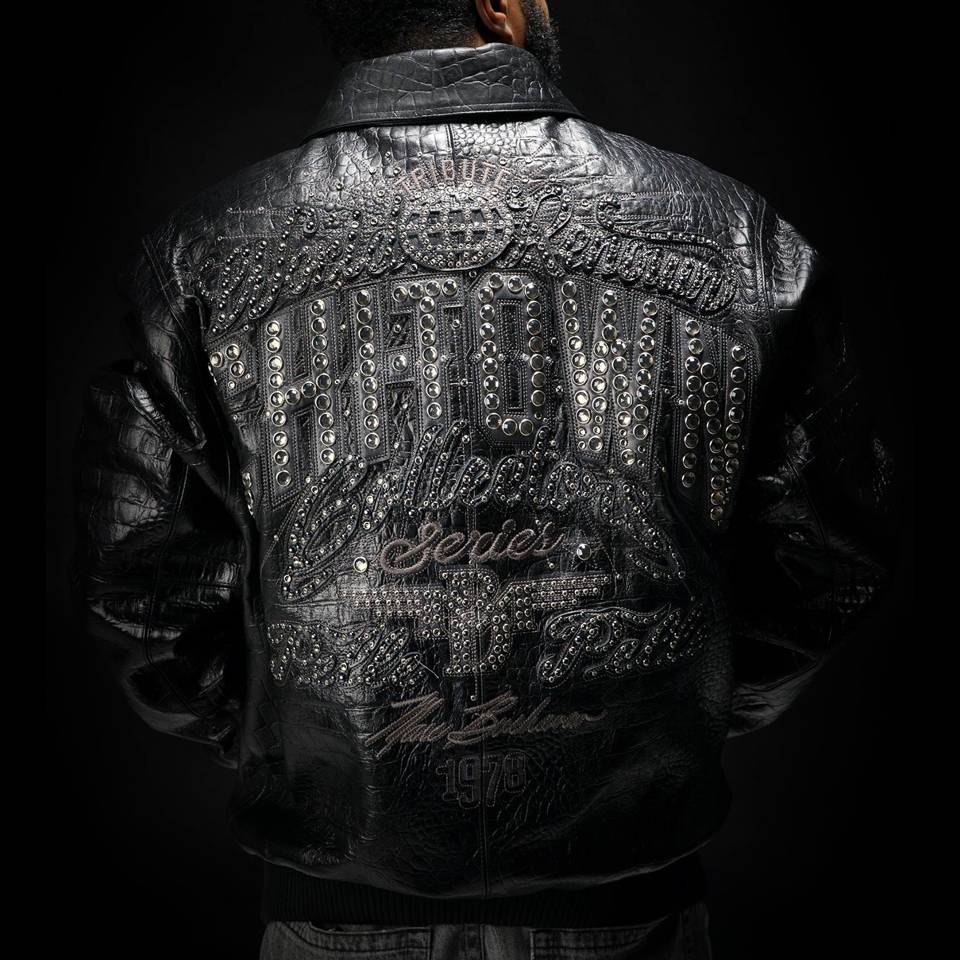 Pelle Pelle Chi Town MB 1978 Black Men Real Leather Jacket