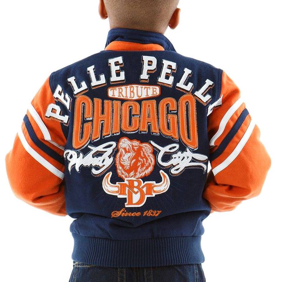 Pelle Pelle Chicago Tribute MB 1837 Navy Blue Kids Jacket