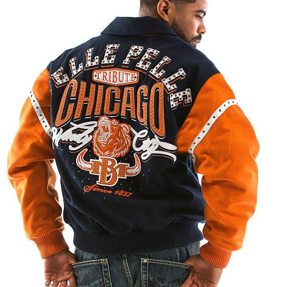 Pelle Pelle Chicago Tribute MB 1837 Navy Blue Jacket