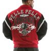 Pelle Pelle Chicago Tribute MB 1978 Red Wool Jacket