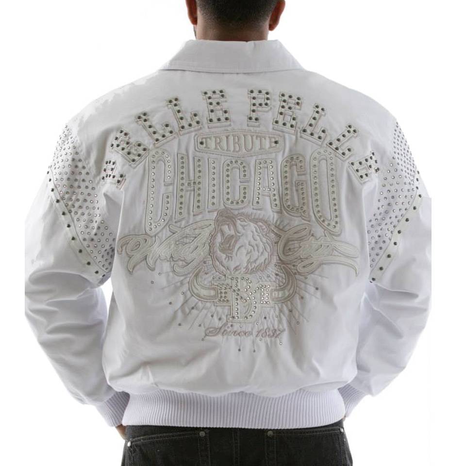 Pelle Pelle Chicago Tribute MB 1837 White Jacket