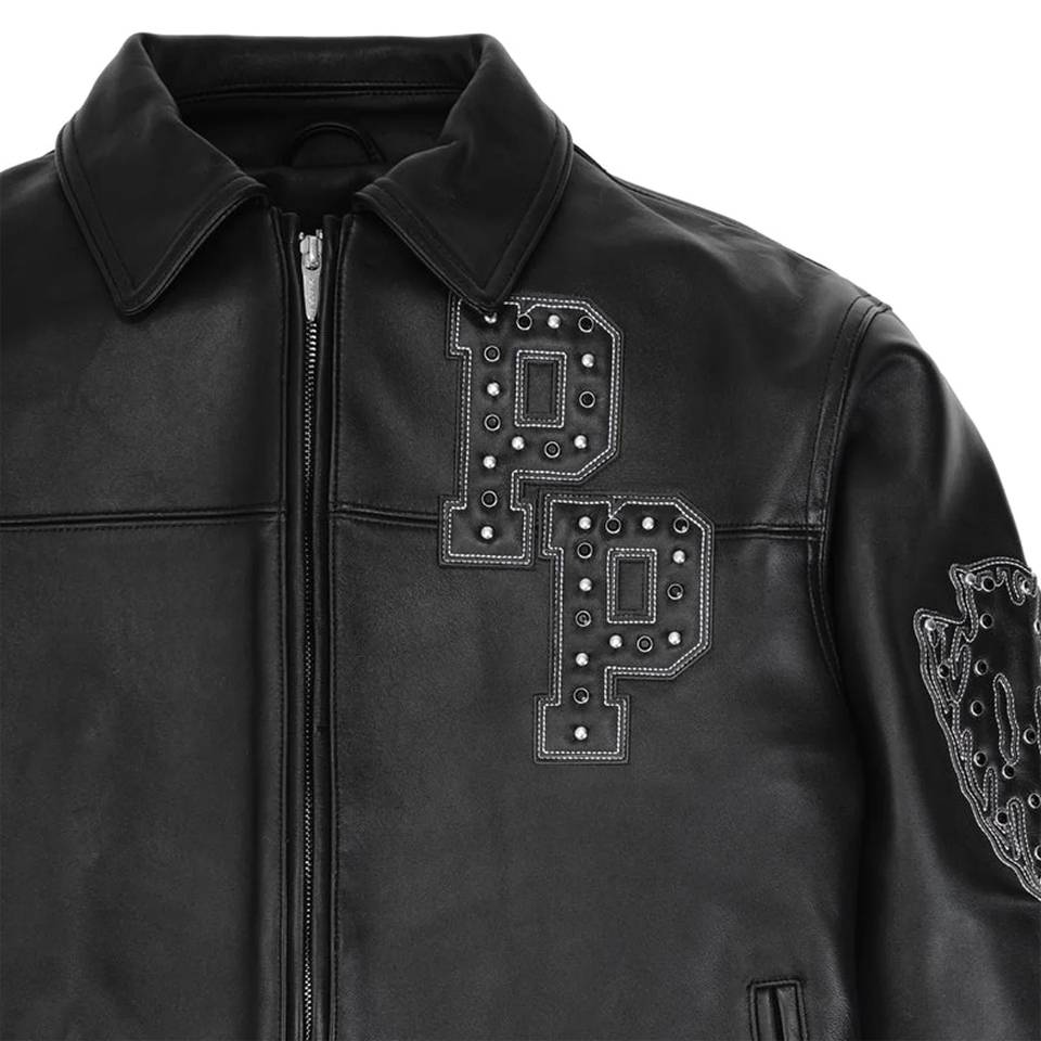 Pelle Pelle Chief Keef Renegades Black Men Leather Jacket