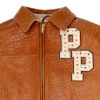 Pelle Pelle Chief Keef Renegades Brown and Cream Jacket