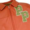 Pelle Pelle Chief Keef Renegades Orange Leather Jacket
