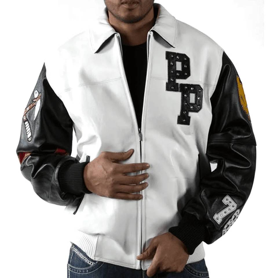 Pelle Pelle Chief Keef Renegades White Leather Jacket