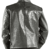 Pelle Pelle China Collar Black Biker Leather Jacket