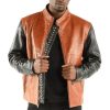 Pelle Pelle China Collar Brown Biker Jacket