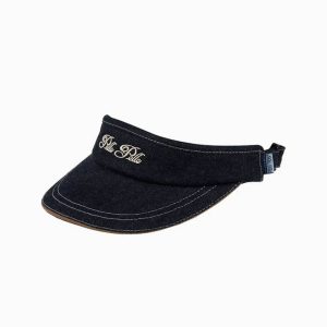 Pelle Pelle Classic Black Denim Visor