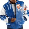 Pelle Pelle Classic Soda Club Plush Blue Jacket