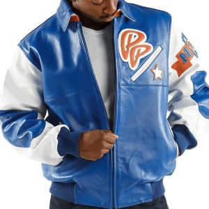 Pelle Pelle Classic Soda Club Plush Blue Jacket