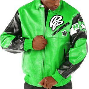 Pelle Pelle Classic Soda Club Plush Green Jacket