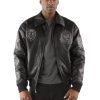 Pelle Pelle Coat of Arms Black Leather Jacket