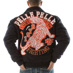 Pelle Pelle Come Out 1978 MB Black Wool Jacket