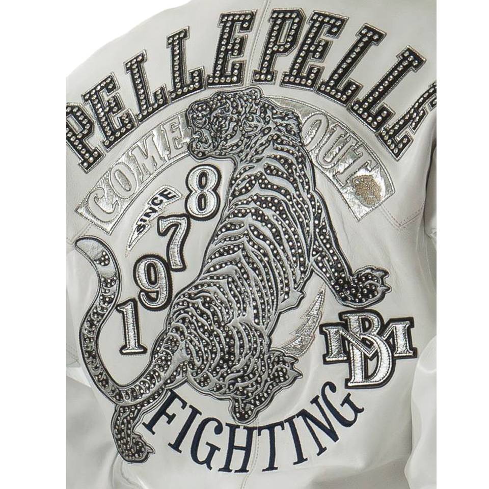 Pelle Pelle Come Out 1978 MB White Leather Jacket