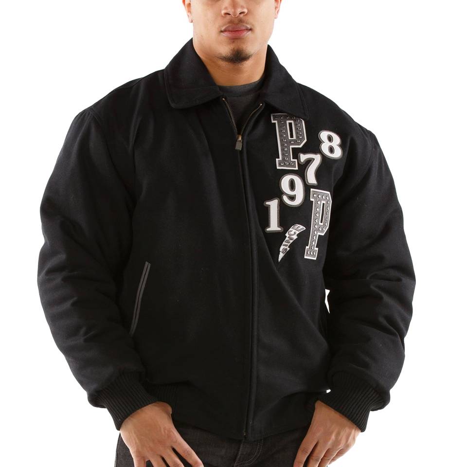 Pelle Pelle Come Out 1978 Men's MB Black Wool Jacket