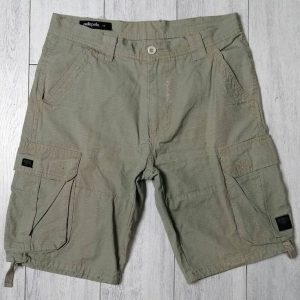 Pelle Pelle Crossfit Drawstrings Cargo Olive Green Shorts