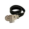 Pelle Pelle Crystal Diamonds Buckle Belt