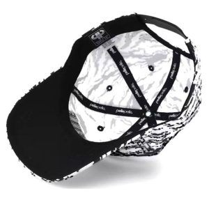 Pelle Pelle Curved White Cotton Cap