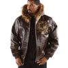 Pelle Pelle Dark Brown Last Man Standing MB 1978 Fur Hood Jacket