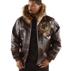 Pelle Pelle Dark Brown Last Man Standing MB 1978 Fur Hood Jacket