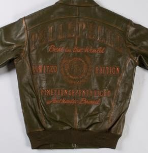 Pelle Pelle Dark Green MB Limited Edition Leather Jacket