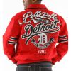 Pelle Pelle Detroit Motor City 1701 Red Jacket