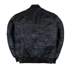 Pelle Pelle Detroit Quilted Black Jacket 1