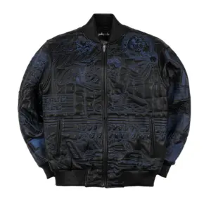 Pelle Pelle Detroit Quilted Black Jacket