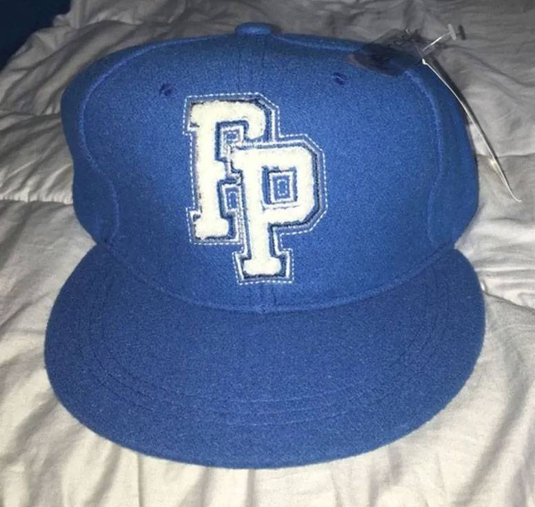 Pelle Pelle Double PP Blue Cap
