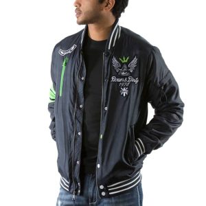 Pelle Pelle Down & Dirty 1978 Navy Blue Jacket