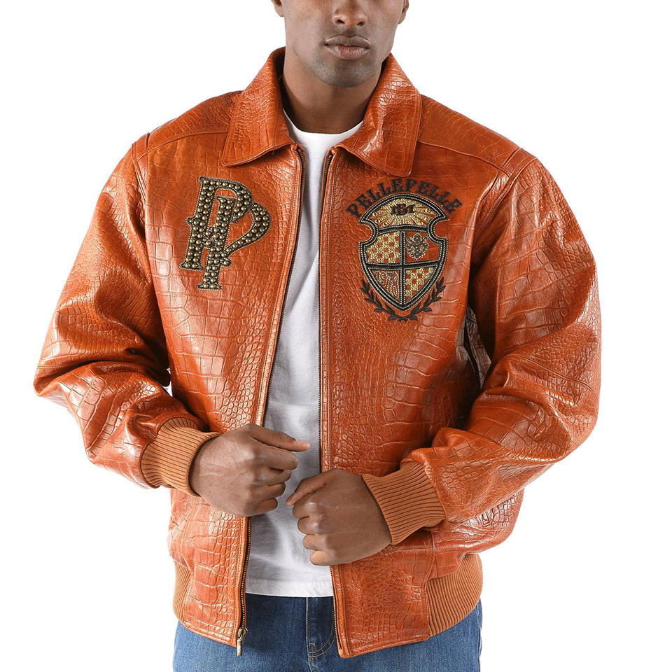 Pelle Pelle Dynasty Marc Buchanan 1978 Brown Leather Jacket