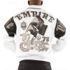 Pelle Pelle Empire with Victory Come Glory White Jacket